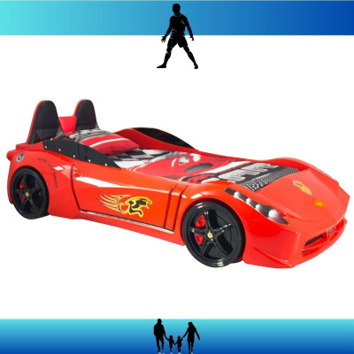 Ferrari-K Araba Karyola Kırmızı