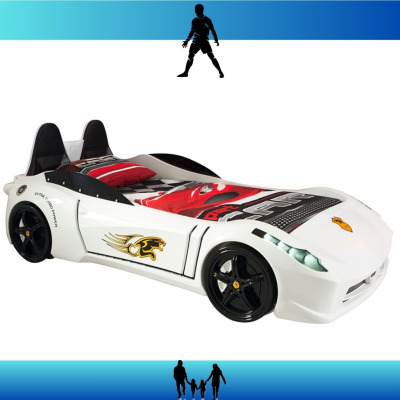 Ferrari-K Araba Karyola Beyaz