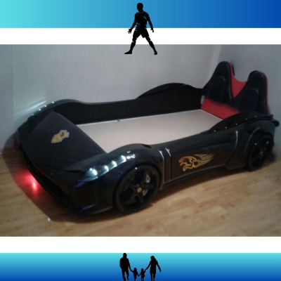 Ferrari-K Araba Karyola Siyah