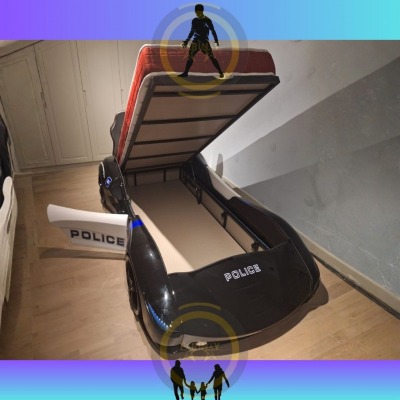 Önden Açılır Bazalı Police Cabrio Karyola 
