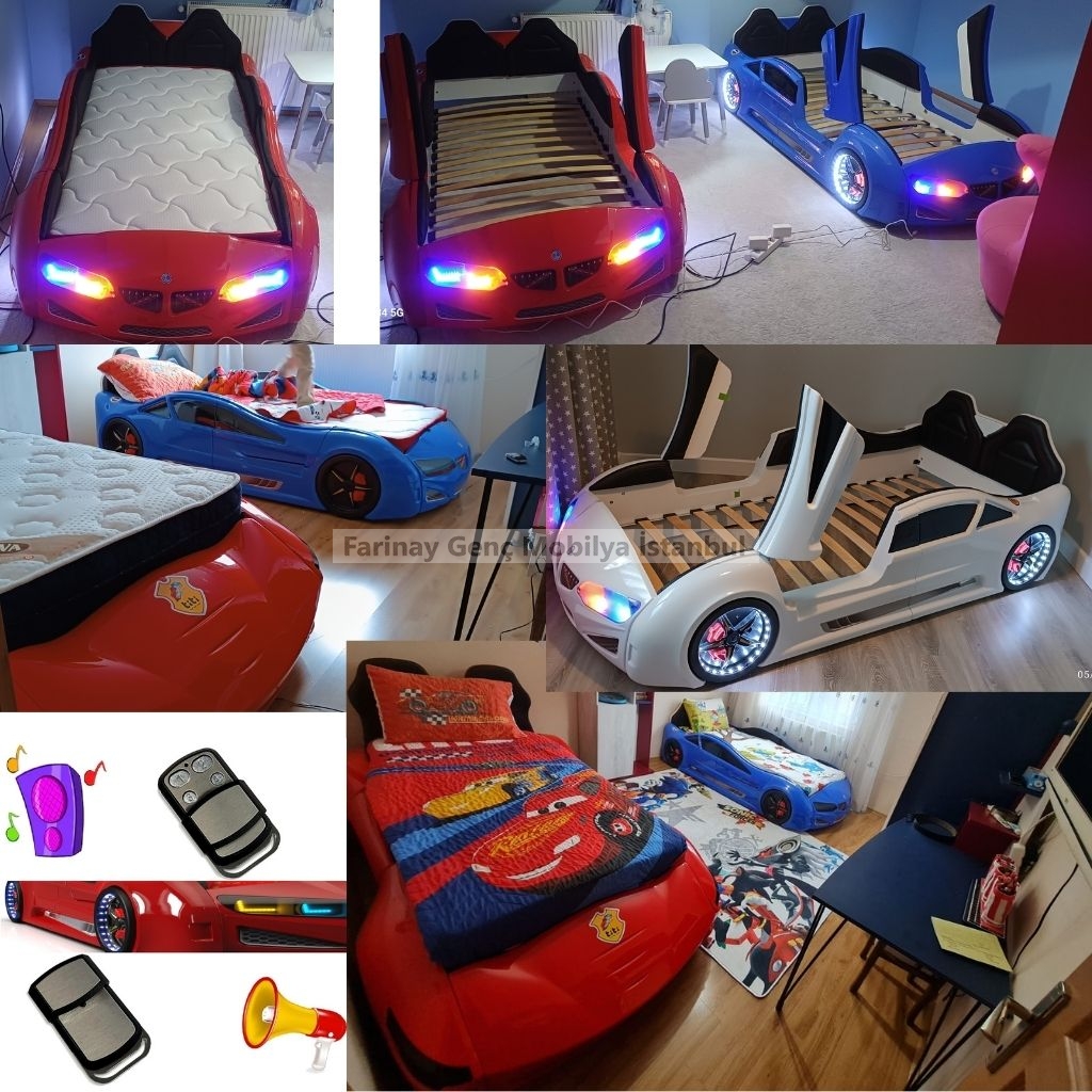 Kapılı,%20Deri%20Döşemeli%20Lamborghini%20Kırmızı%20Arabalı%20Karyola