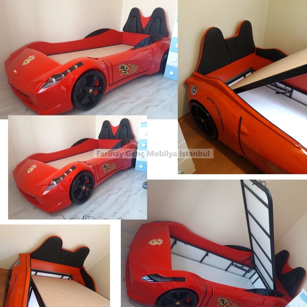 Bazalı%20Ferrari%20Araba%20Karyola
