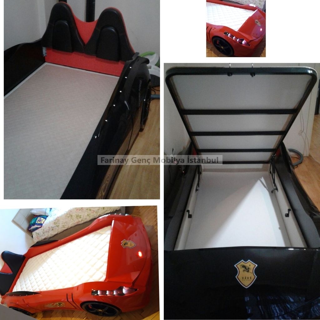 Bazalı%20Ferrari%20Araba%20Karyola