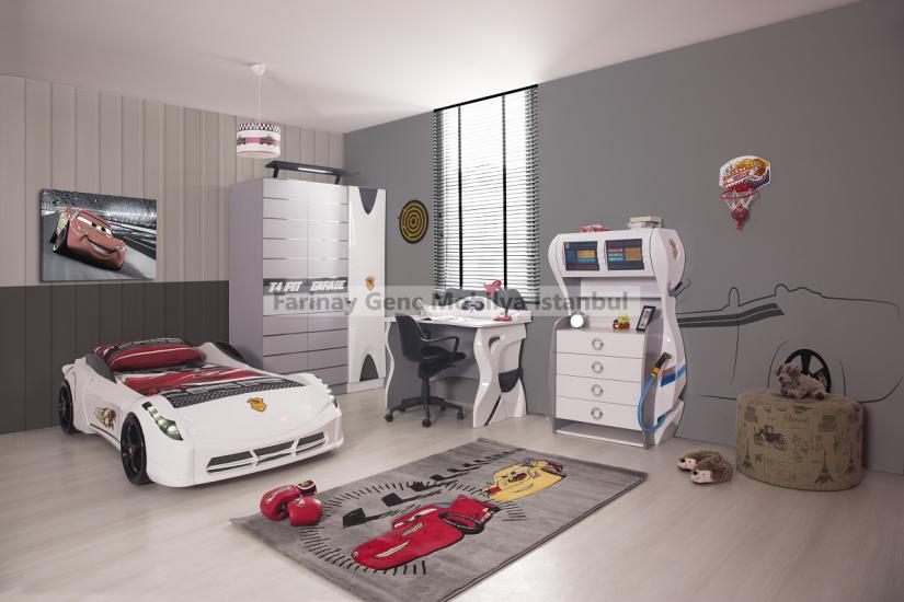 Titi Garage Çocuk Odası Set, Garaj set