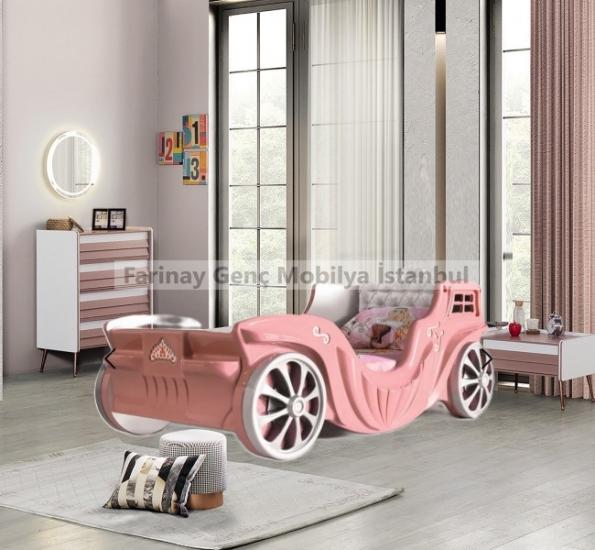Faytonlu Rose Çocuk Odası kız çocuklarının hayali