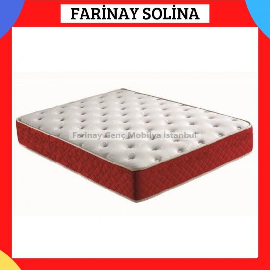 FARİNAY A SINIFI %100 PAMUK FULL ORTOPEDİK YAYLI YATAK 90 x 190 cm