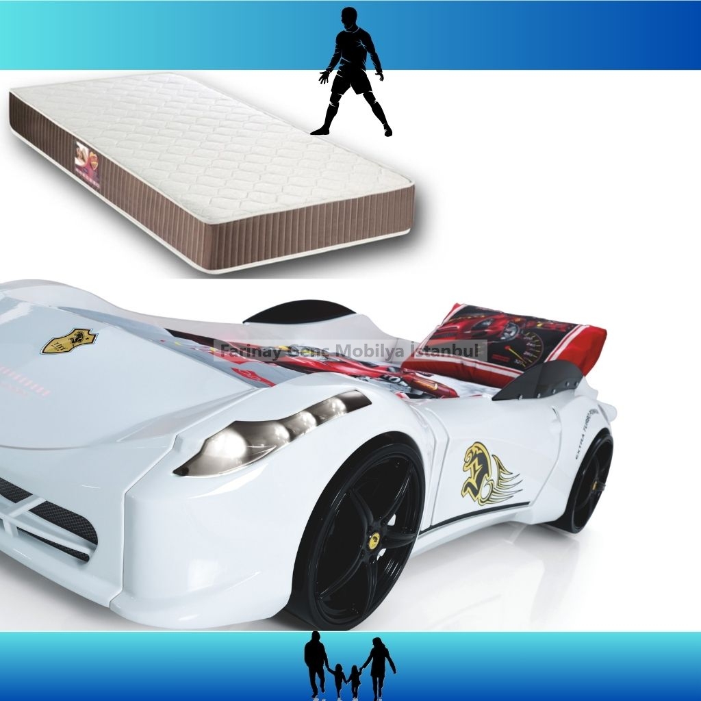 Arabalı%20Yatak%20Modelleri%20Ferrari%20Kırmızı